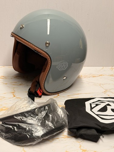Retro open face - retro, motorcycle
