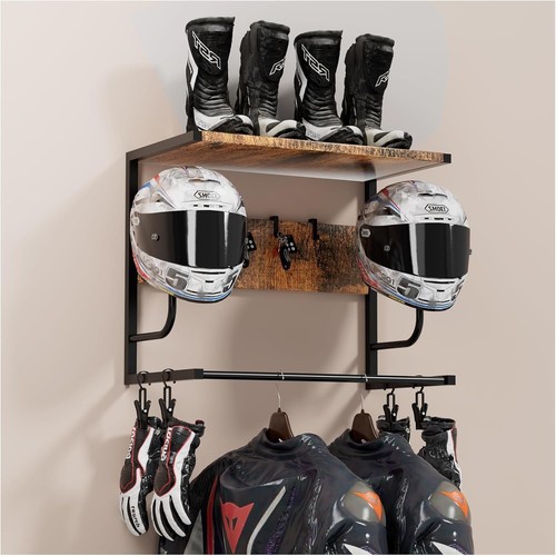 Motorcycle bicycle helmet - helmet, rack