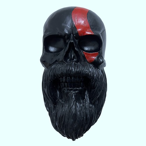 Skull head helmet holder - skull,