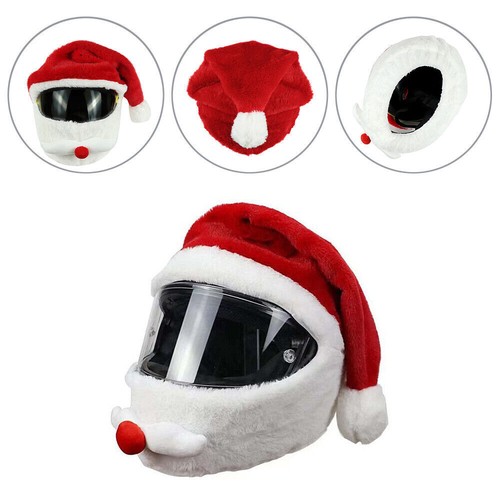 Christmas motorcycle helmet - motorcycle,