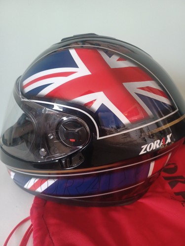 Zorax motorcycle helmet red - zorax, helmet,