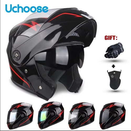Full face motorbike helmet - full,