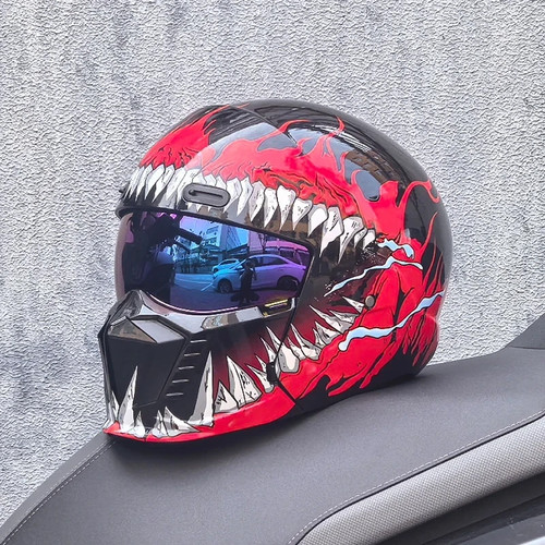 Retro motorcycle helmet abs - retro,