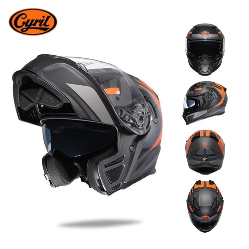 Modular motorcycle helmet with - motorcycle,