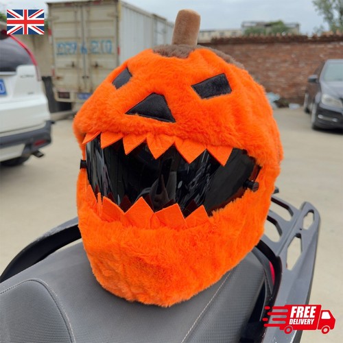 Halloween pumpkin helmet cover - pumpkin,