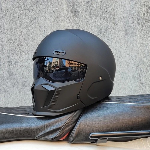Retro motorcycle helmet abs - helmet,