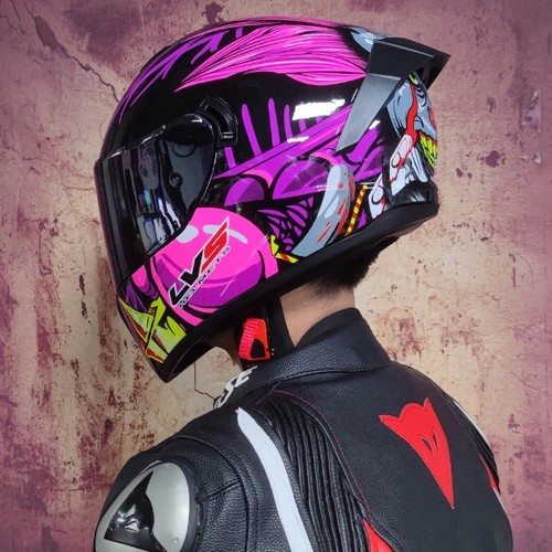 Full face motorcycle - face, racing