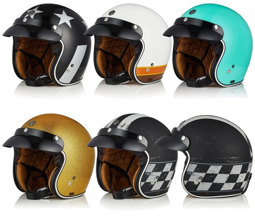 Torc open face motorcycle - torc, t-50