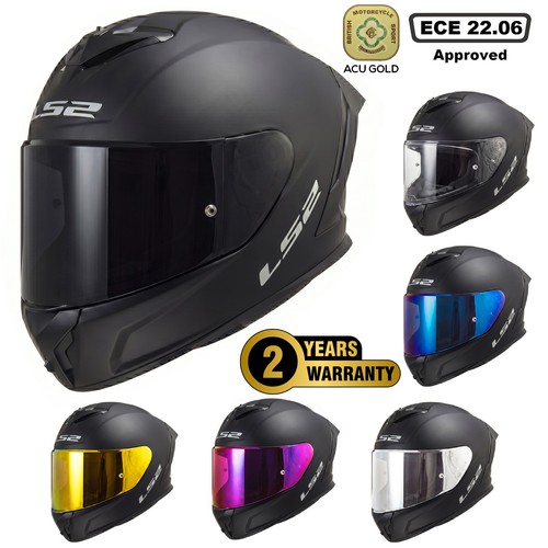 Ls2 ff820 matt black - full, face