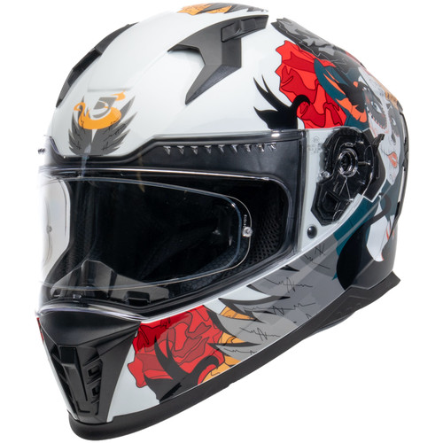 Dxr eros full - full-face, motorcycle