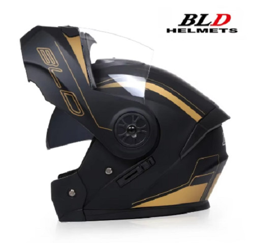 Flip motorcycle helmet - up,