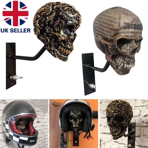 Motorcycle helmet holder rack - helmet,