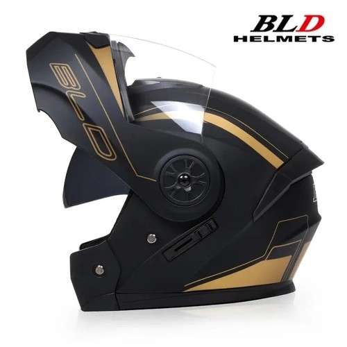 Flip motorcycle helmet - flip, up