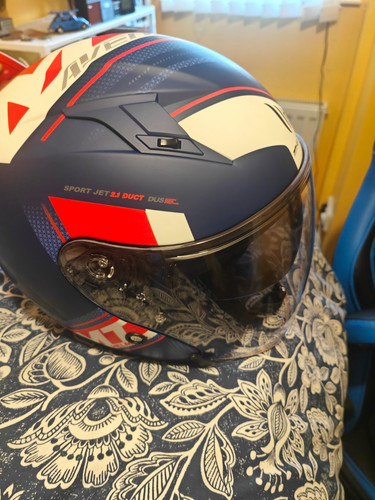 Mens motorcycle helmet open - motorcycle,